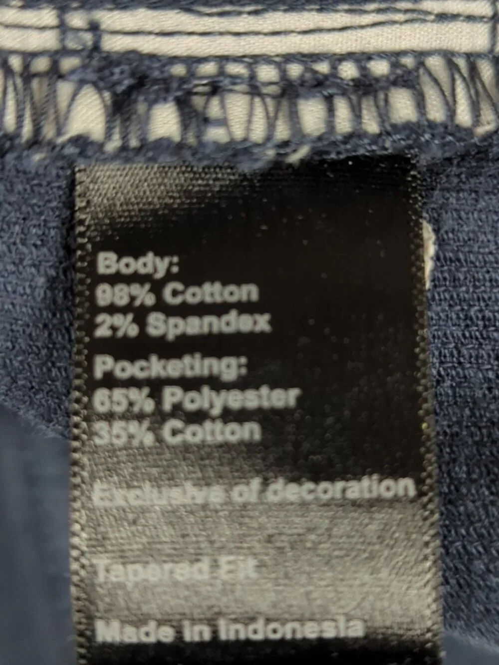 Flint and Tinder Corduroy Pants Men's 31x30 Blue Tapered Fit Stretch